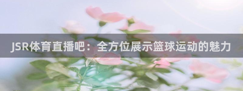河豚直播体育直播：JSR体育直播吧：全方位展示篮球运动的魅力