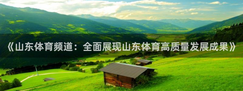 河豚足球直播网：《山东体育频道：全面展现山东体育高质量发展成果》