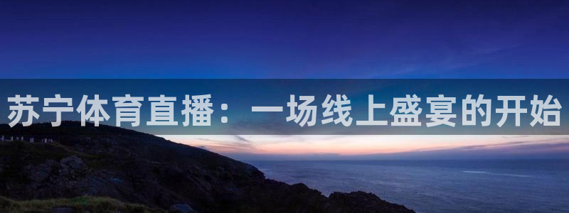 河豚体育直播nba：苏宁体育直播：一场线上盛宴的开始